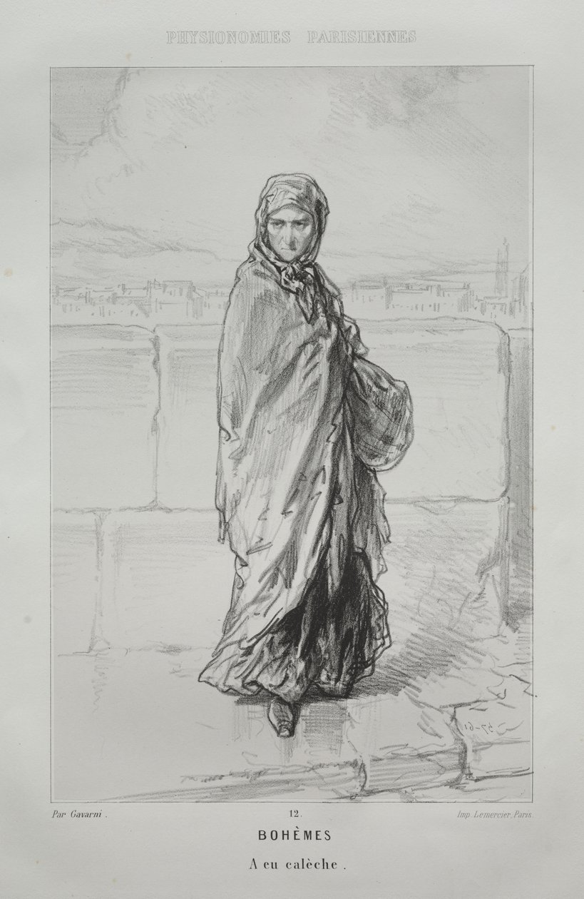 Bohemios de Paul Gavarni