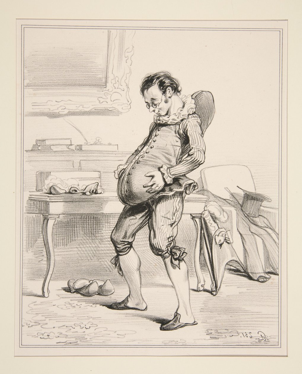 Bosse de la Gaite de Paul Gavarni