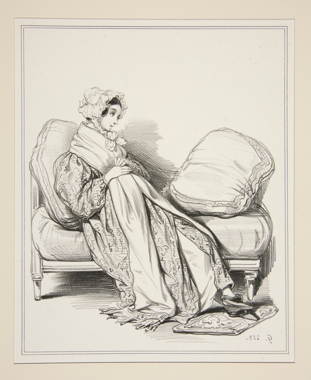 Joroba de la filantropía de Paul Gavarni
