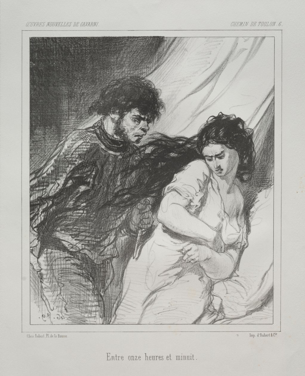 Camino de Toulon de Paul Gavarni
