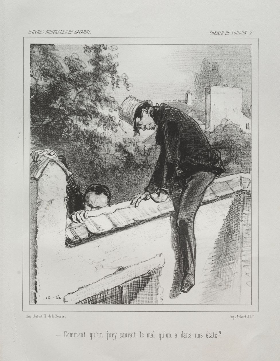 Camino de Toulon de Paul Gavarni