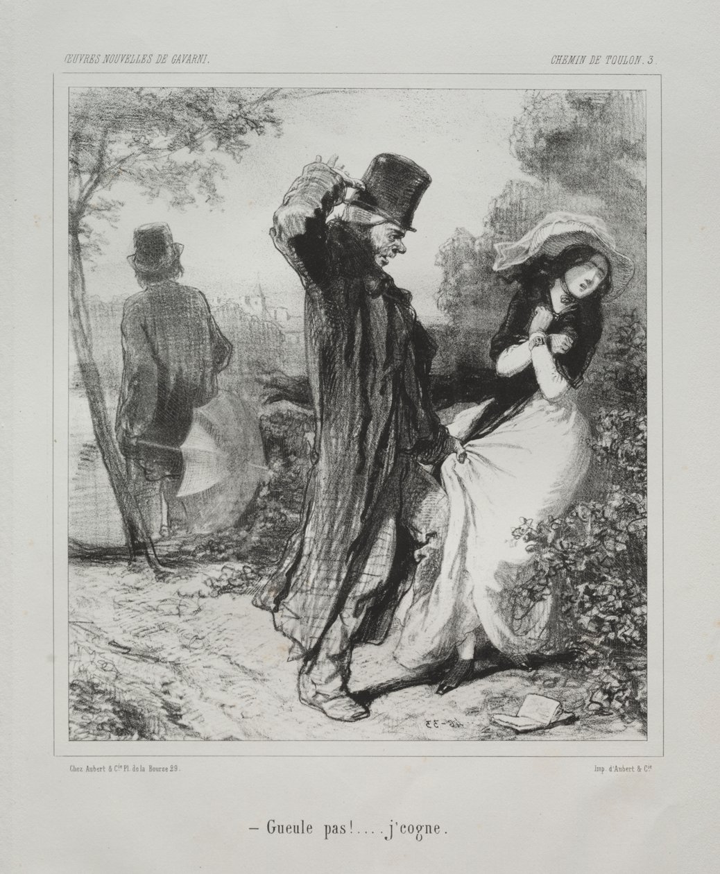 Camino de Toulon de Paul Gavarni