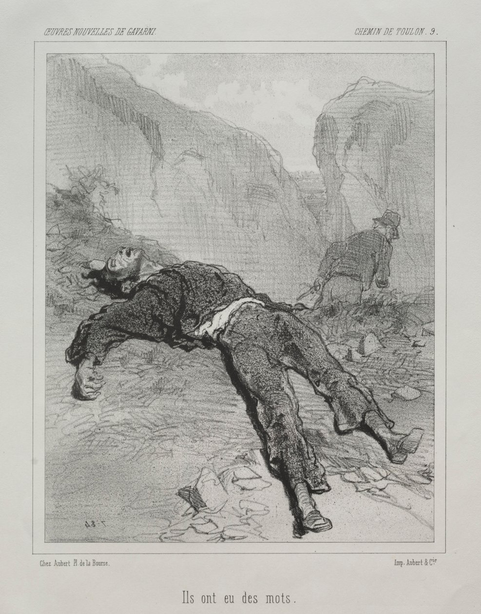 Camino de Toulon de Paul Gavarni