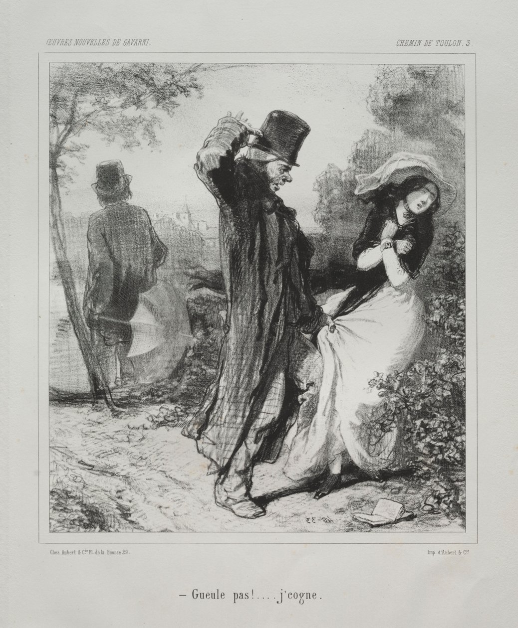 Camino de Toulon de Paul Gavarni