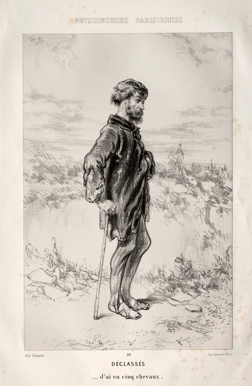 Désclassés de Paul Gavarni