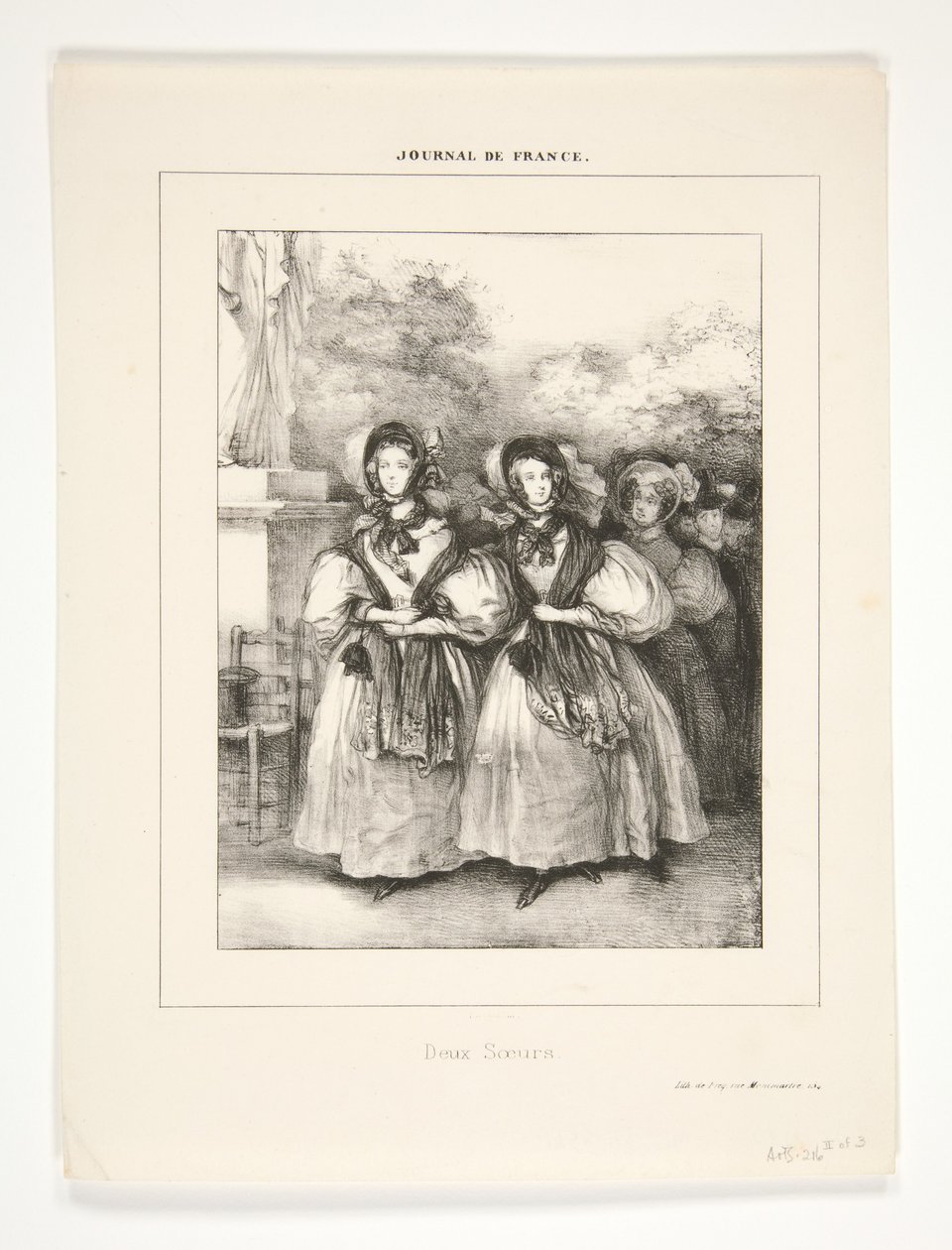 Dos hermanas de Paul Gavarni
