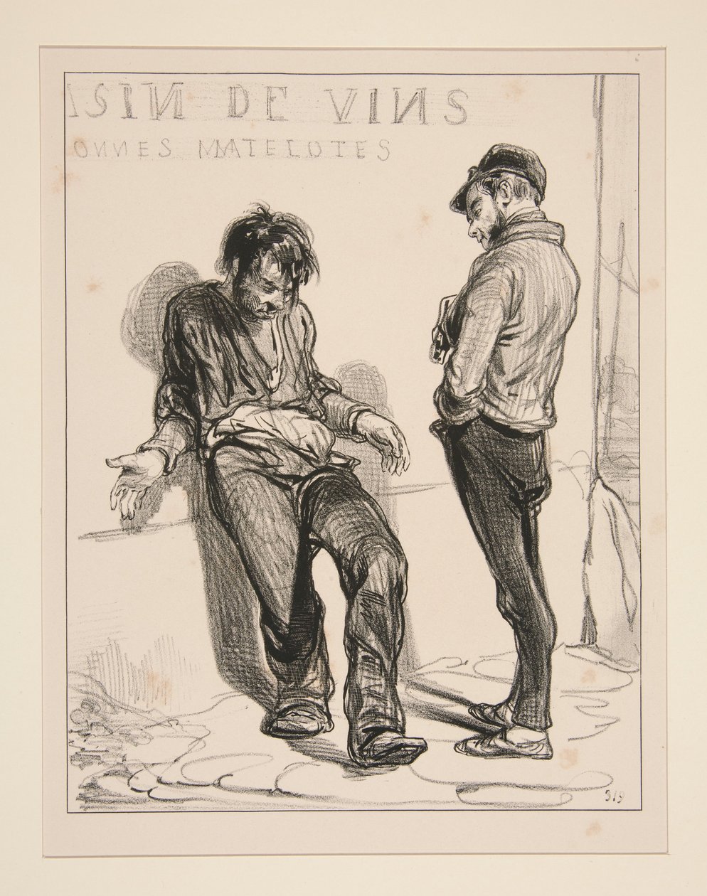¡Eh! ¿Es que en Landerneau las cosas no van (sic) mejor, entonces... de Paul Gavarni