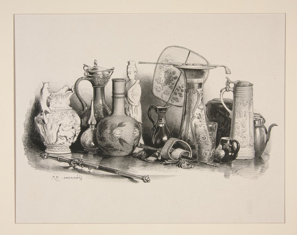 Estudios de género (I). de Paul Gavarni