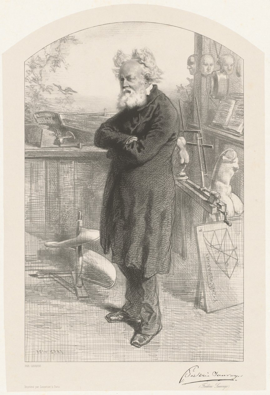 Frédéric Sauvage de Paul Gavarni