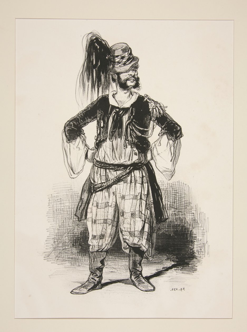 General extranjero de Paul Gavarni