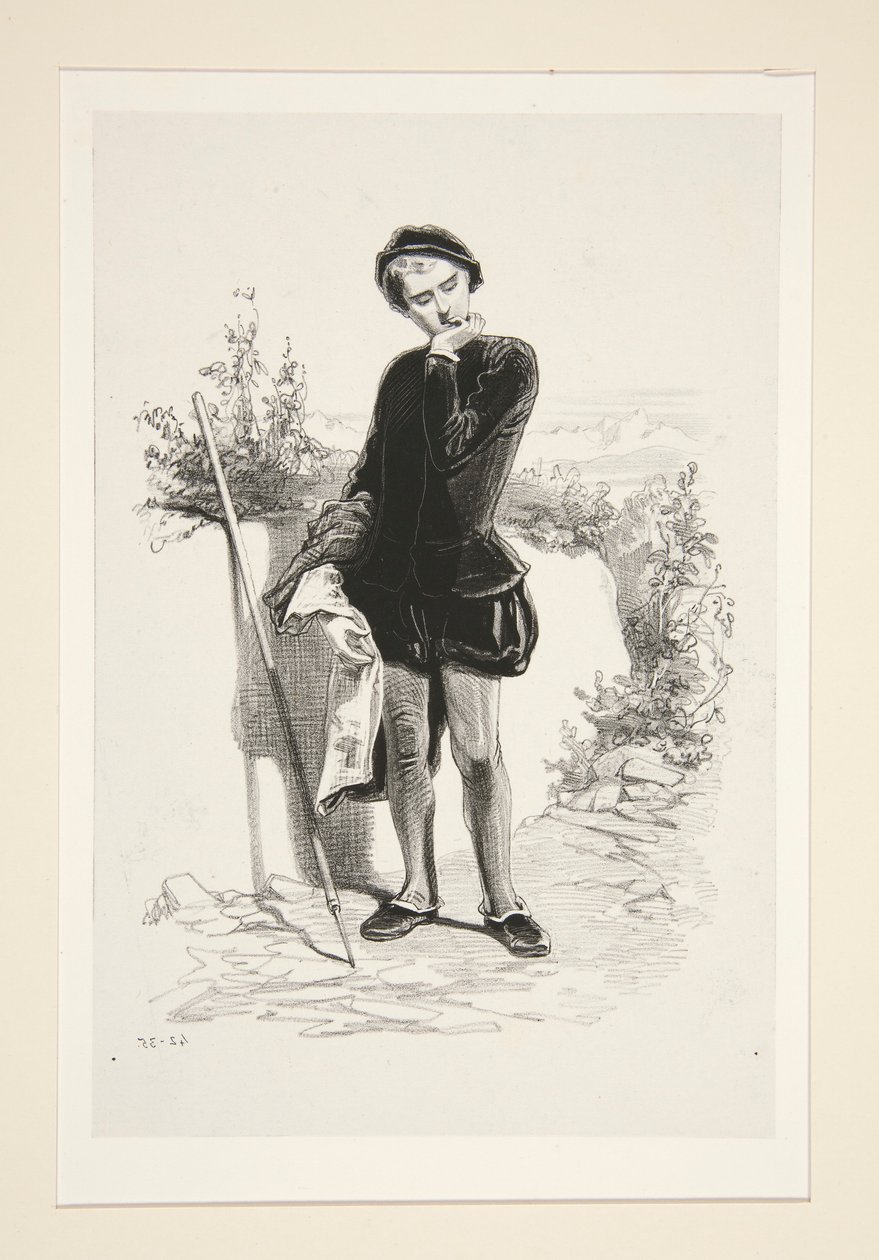 ENRIQUE IV NIÑO. de Paul Gavarni