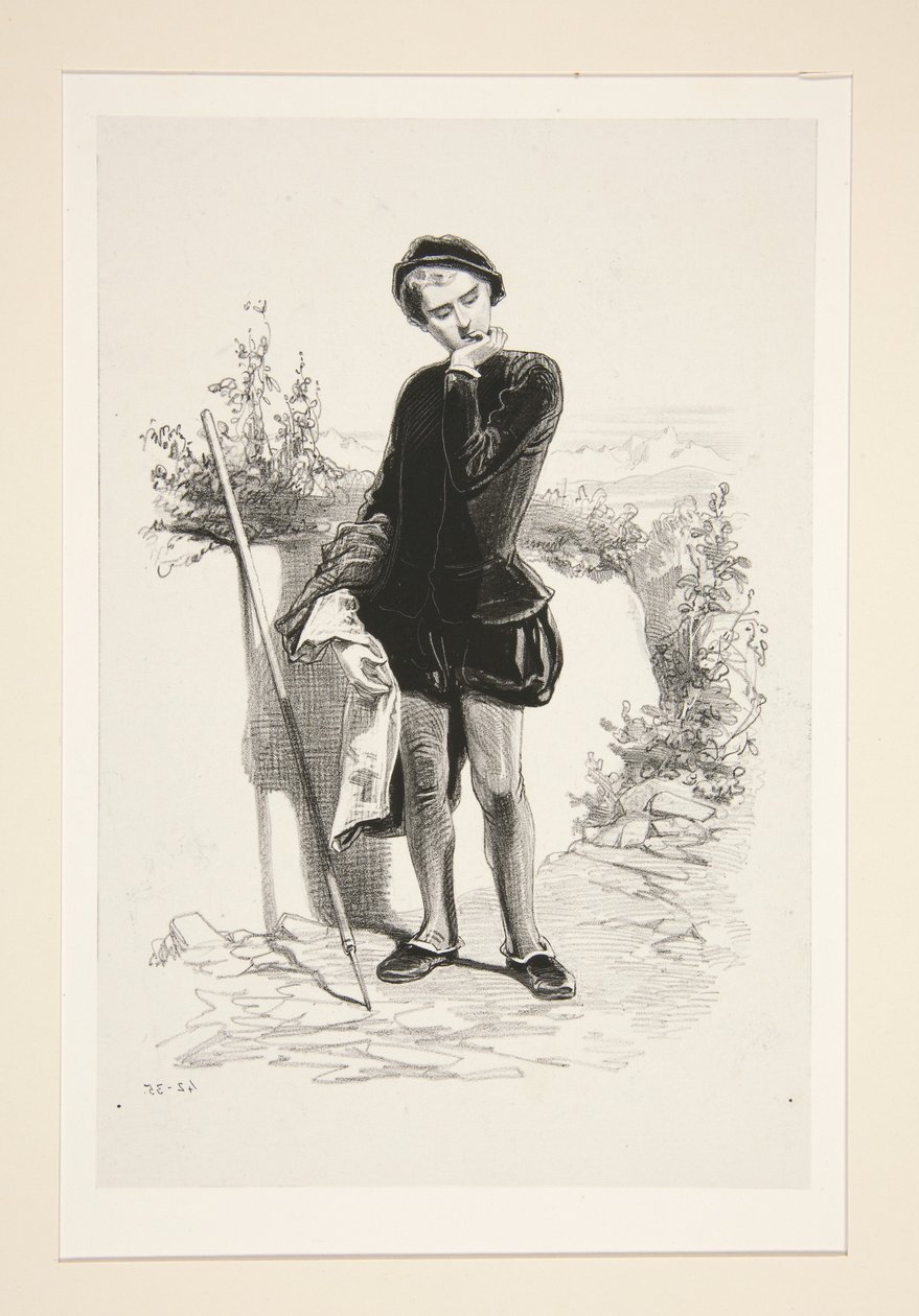 ENRIQUE IV DE NIÑO. de Paul Gavarni