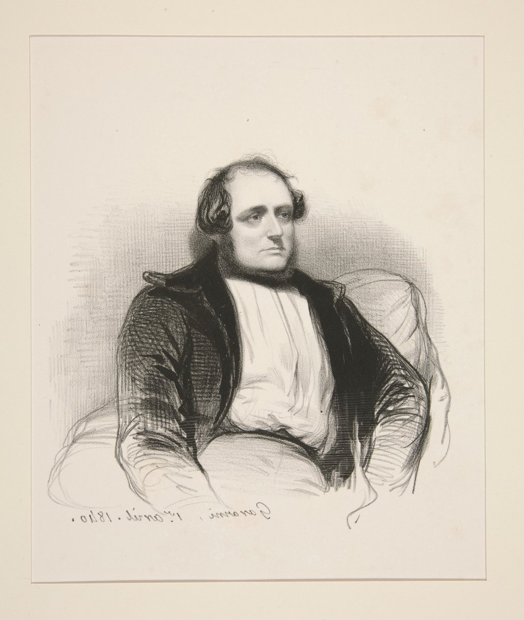 Henri Monnier de Paul Gavarni