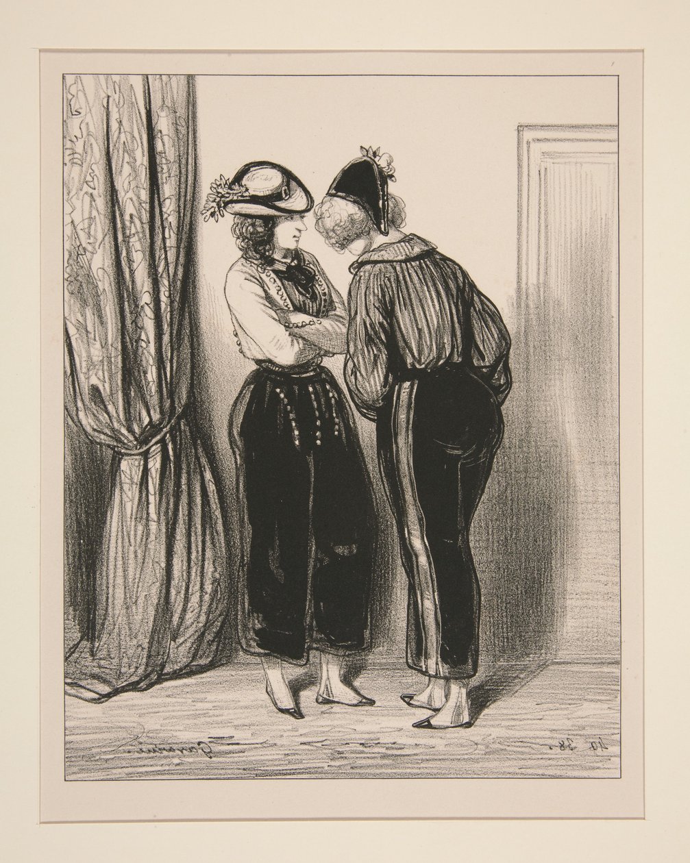 Van a venir:... de Paul Gavarni