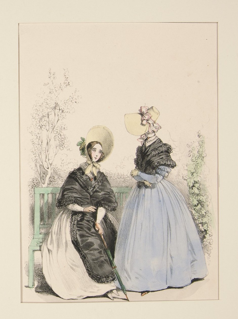 Julio de 1837. Sombreros de paja. ... de Paul Gavarni