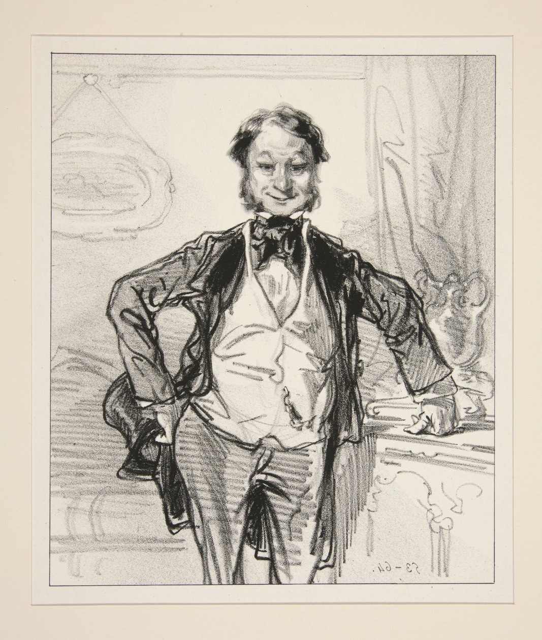 Soy el marido de Madame Jolibiais. de Paul Gavarni