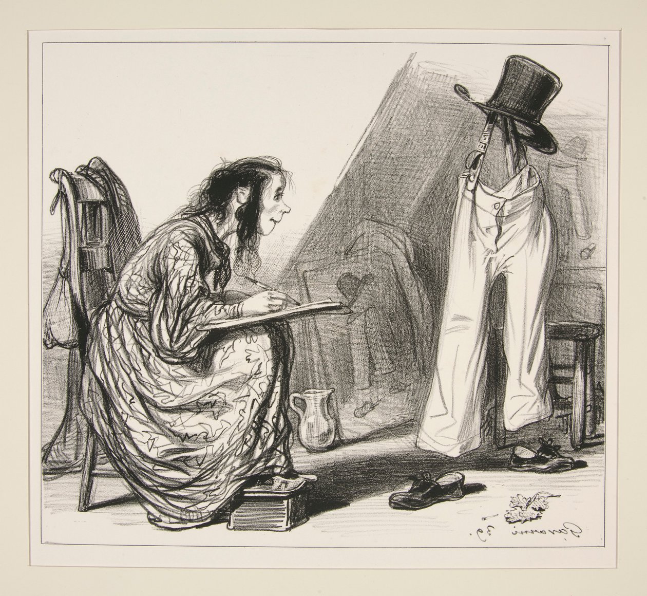 La pintura de Paul Gavarni