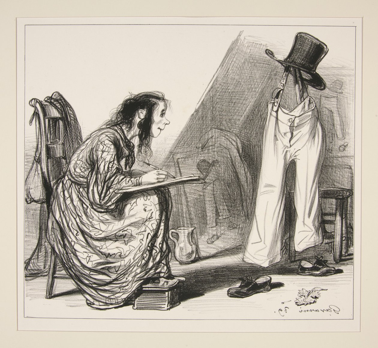 La pintura de Paul Gavarni