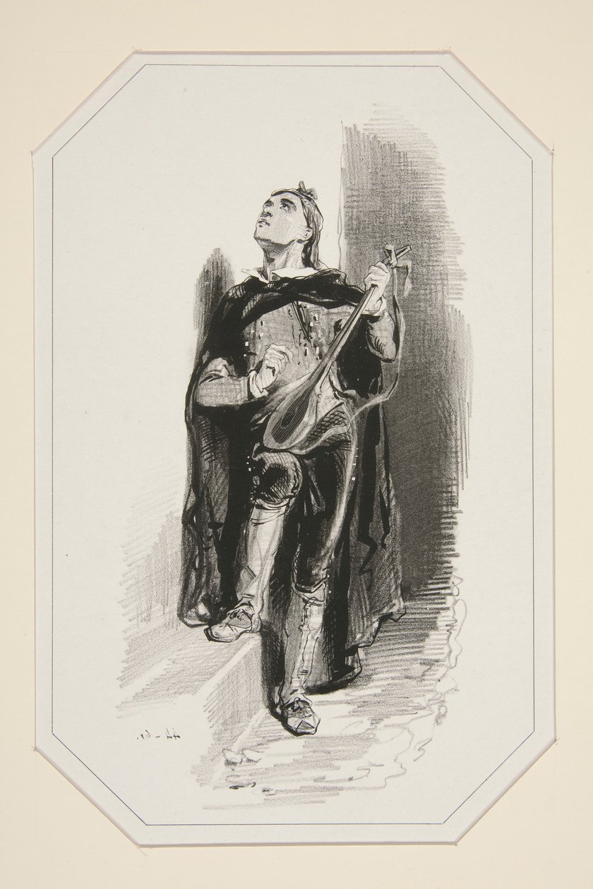 La Serenade de Paul Gavarni