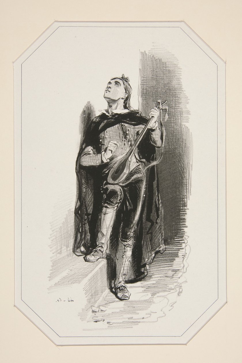 La serenata de Paul Gavarni