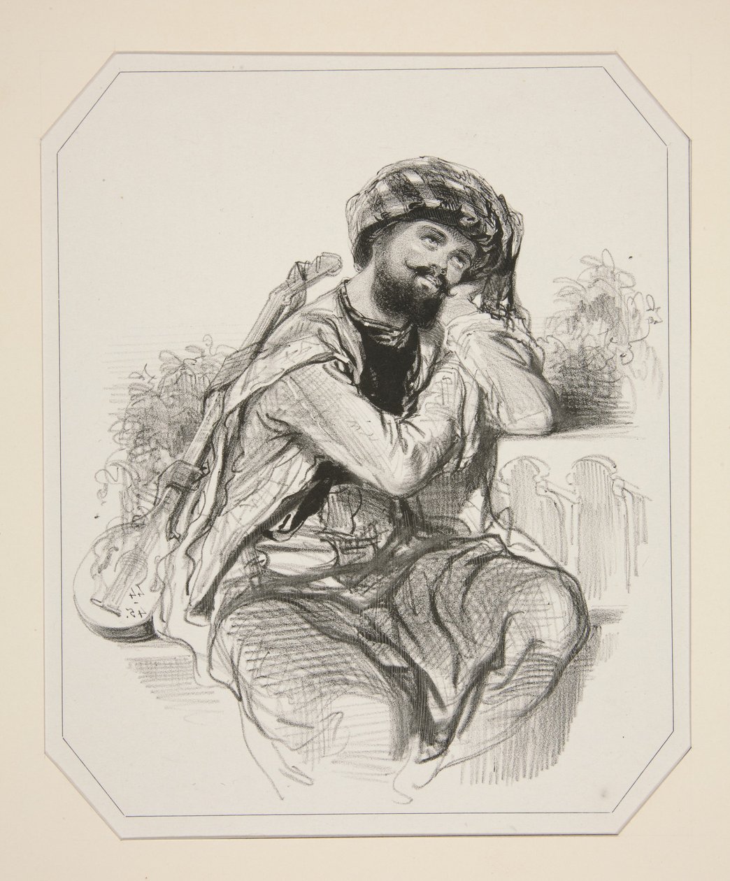 La serenata morisca (sic). de Paul Gavarni
