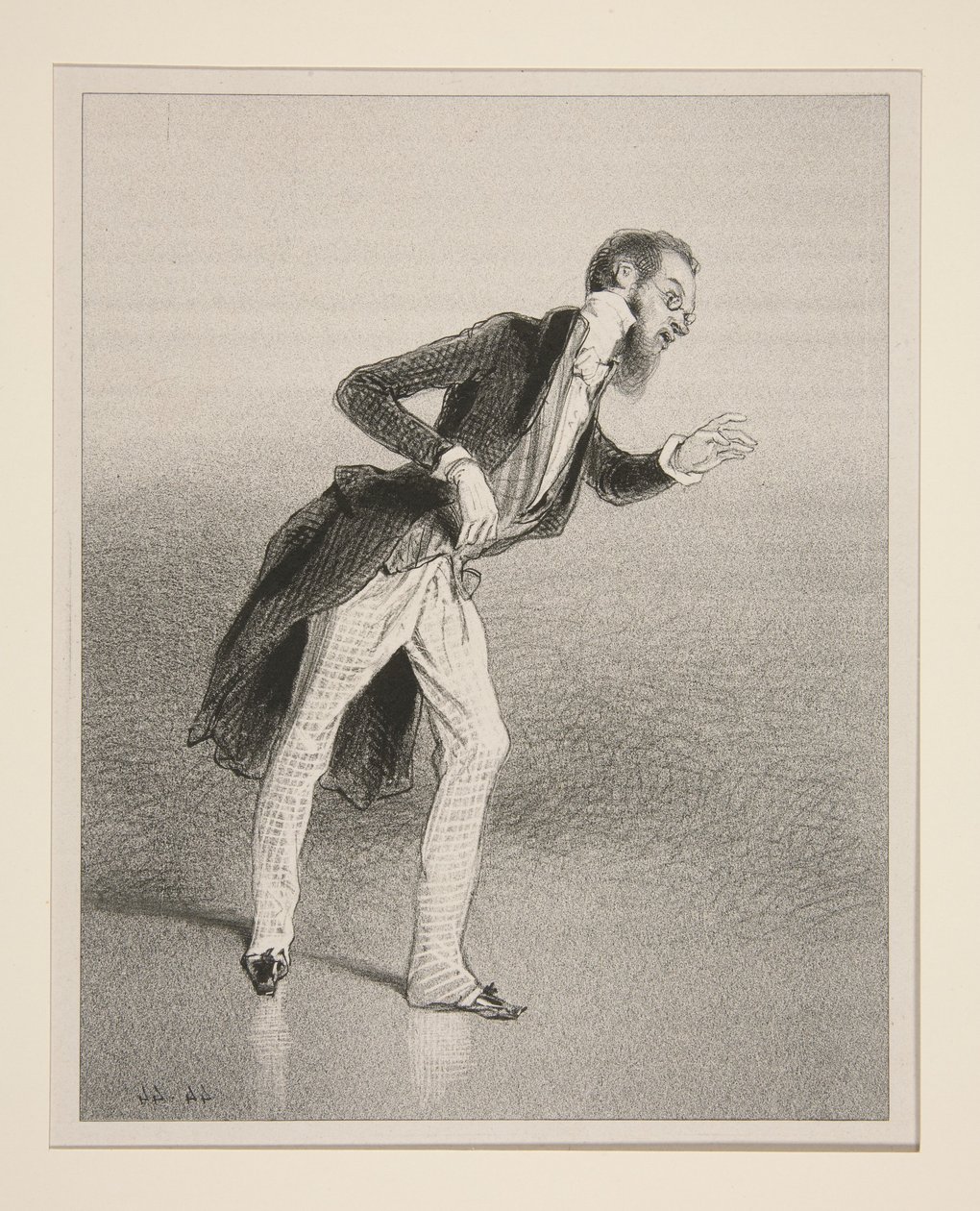El cantante de cancionetas de Paul Gavarni