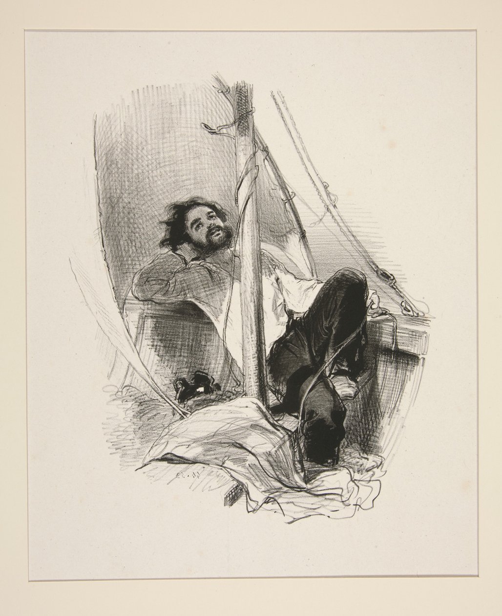El corazón del marinero de Paul Gavarni