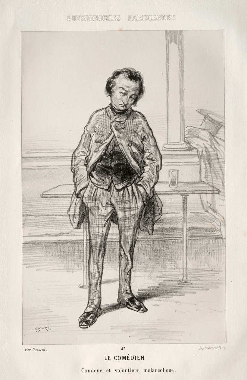 El comediante de Paul Gavarni