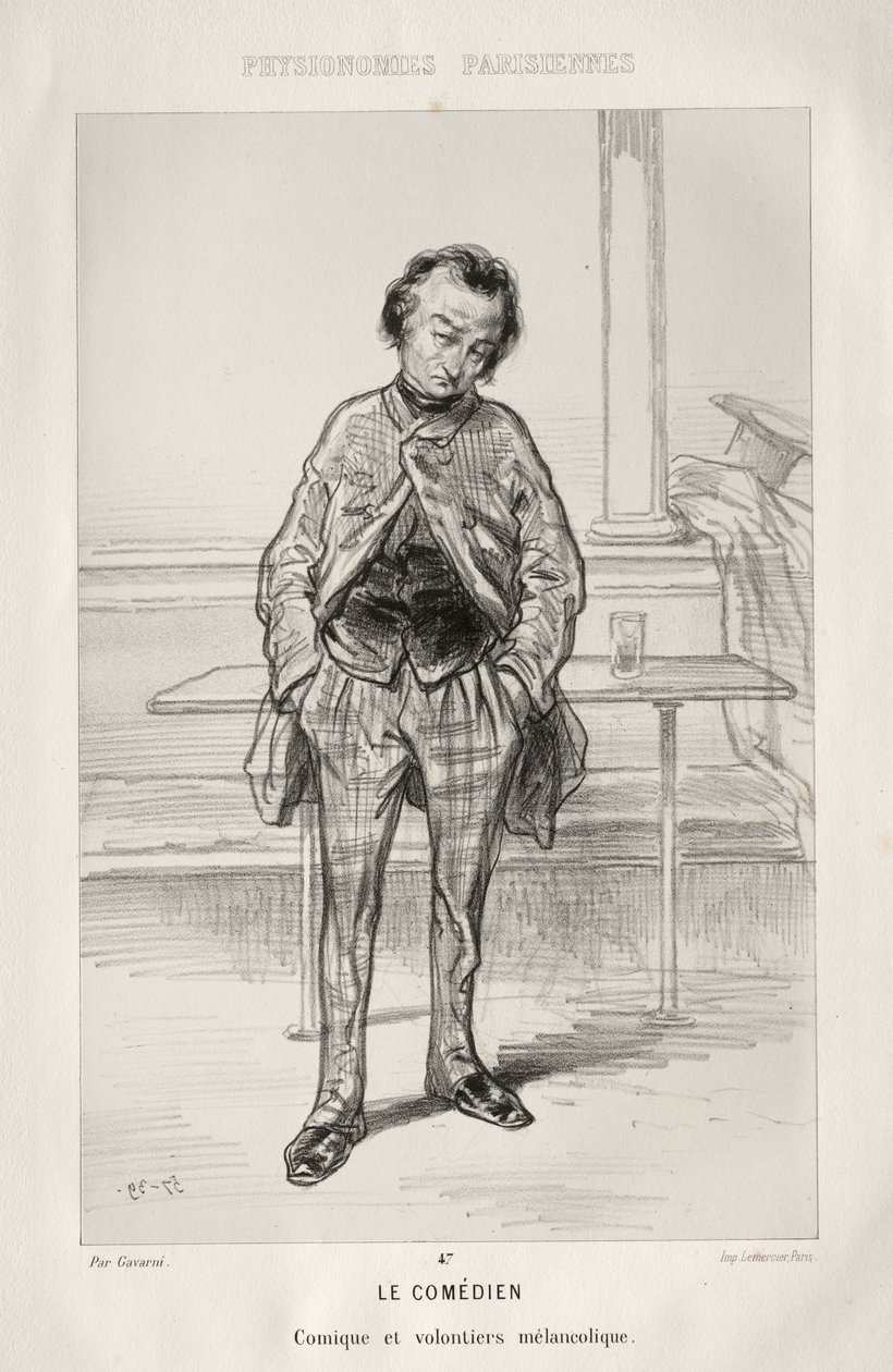 El Comediante de Paul Gavarni