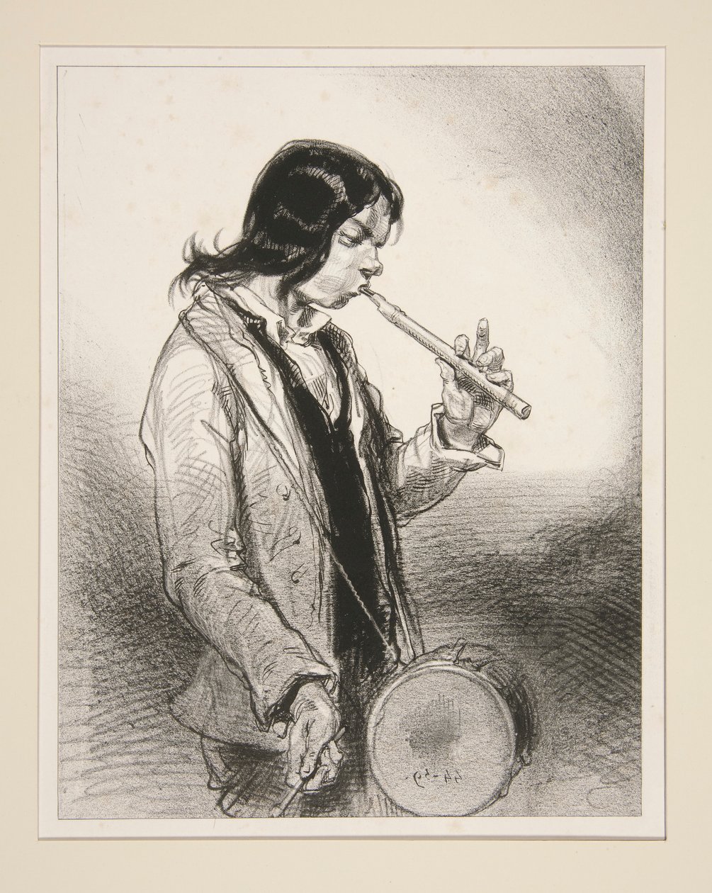 Le Galoubet. de Paul Gavarni