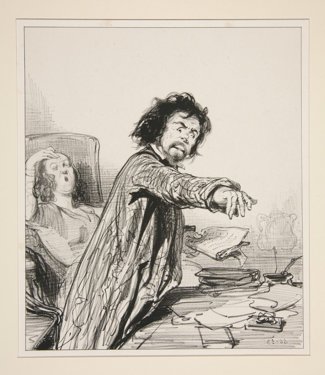 El marido dramaturgo de Paul Gavarni