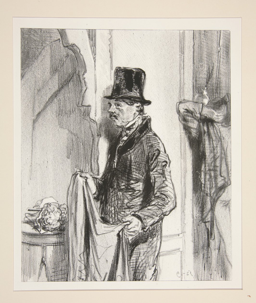 El marido de la señorita Cigale. de Paul Gavarni