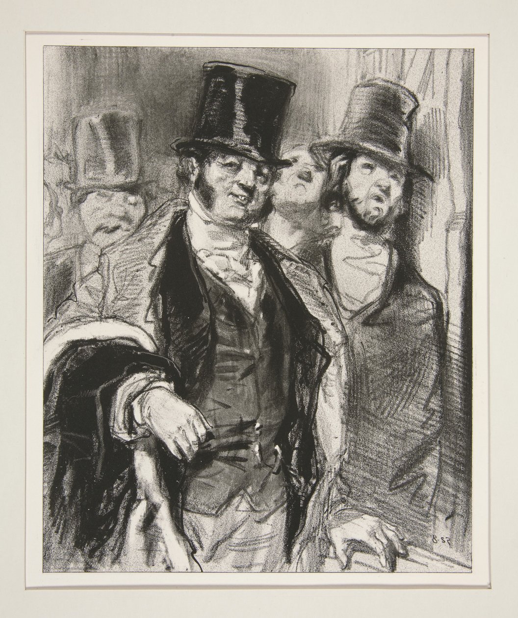 Le mosieu de la debutante. de Paul Gavarni