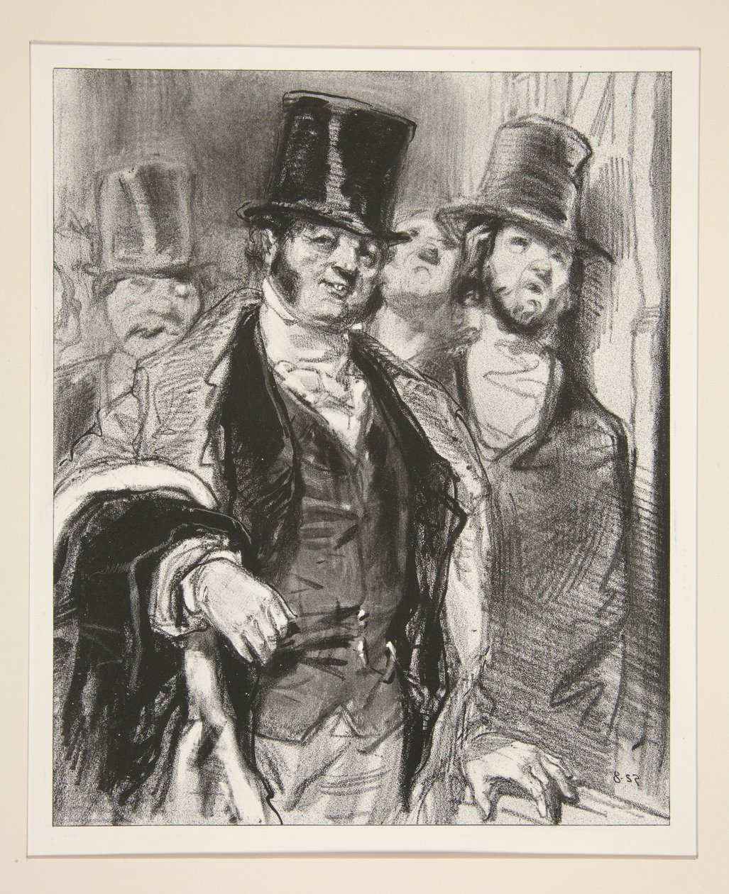 El caballero de la debutante de Paul Gavarni