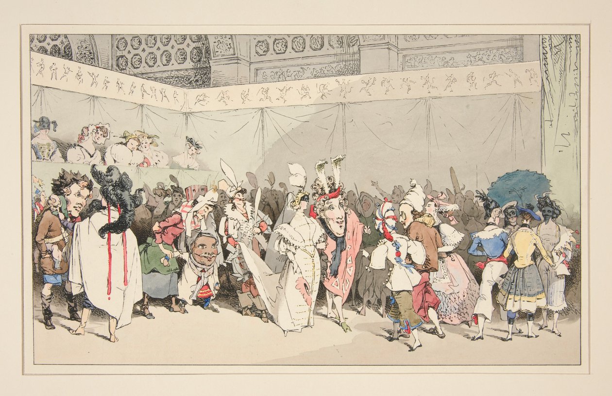 MASCARADE. «Travestissemens» (sic) de Gavarni, publicados en 1828, 1829 y 1830. de Paul Gavarni