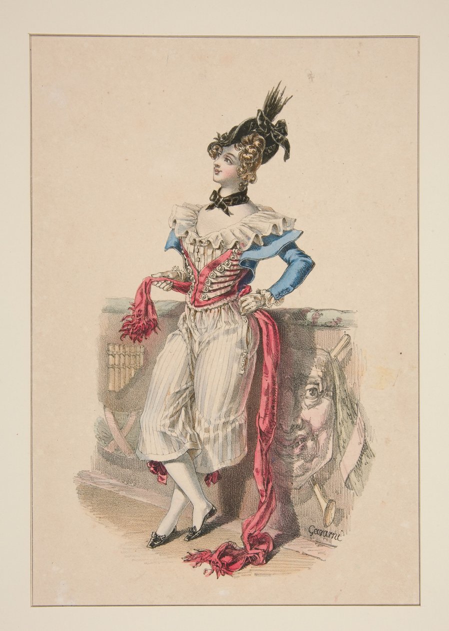 MATELOT. Traje de gala para mujer. de Paul Gavarni