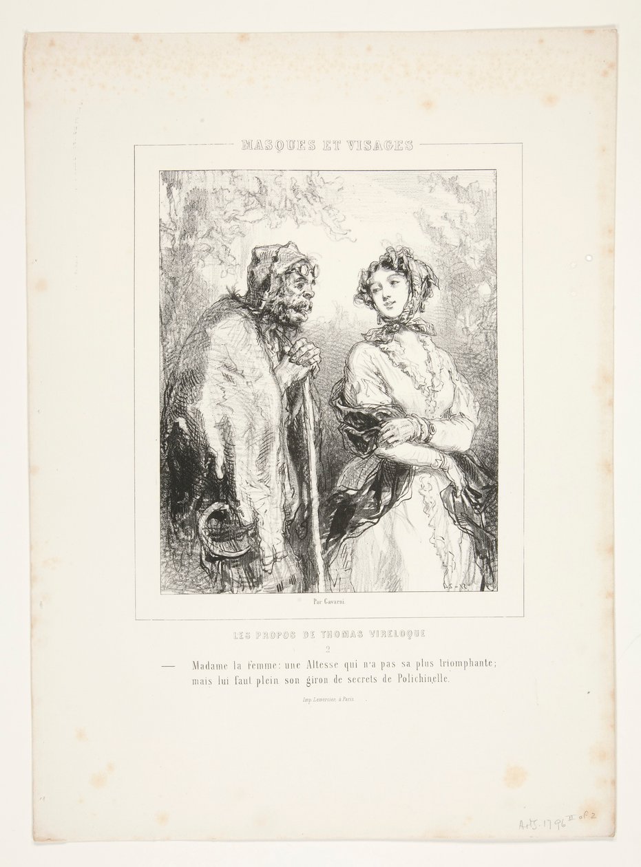 Madame la femme: una alteza que n de Paul Gavarni
