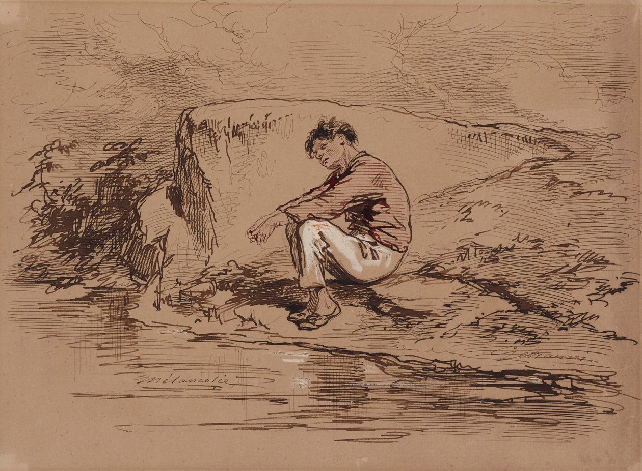 Melancolía de Paul Gavarni