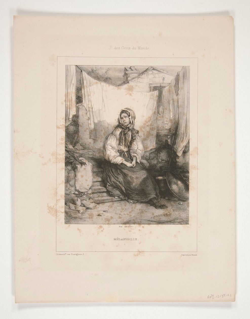Melancolía de Paul Gavarni