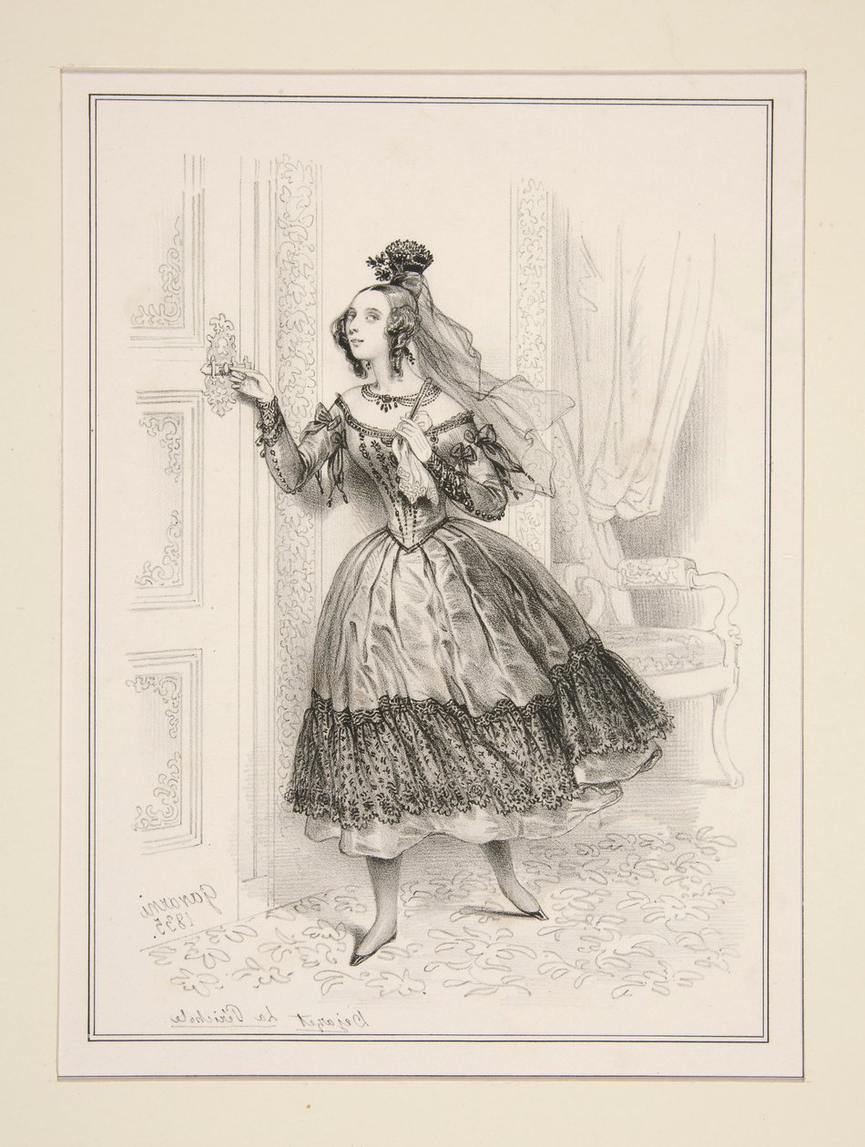 señorita dejazet de Paul Gavarni