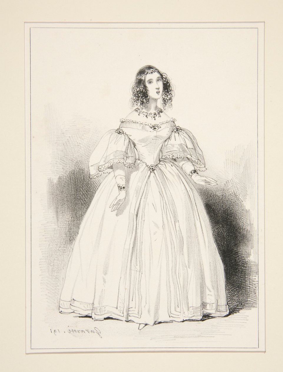 Sra. Anna Thillon de Paul Gavarni