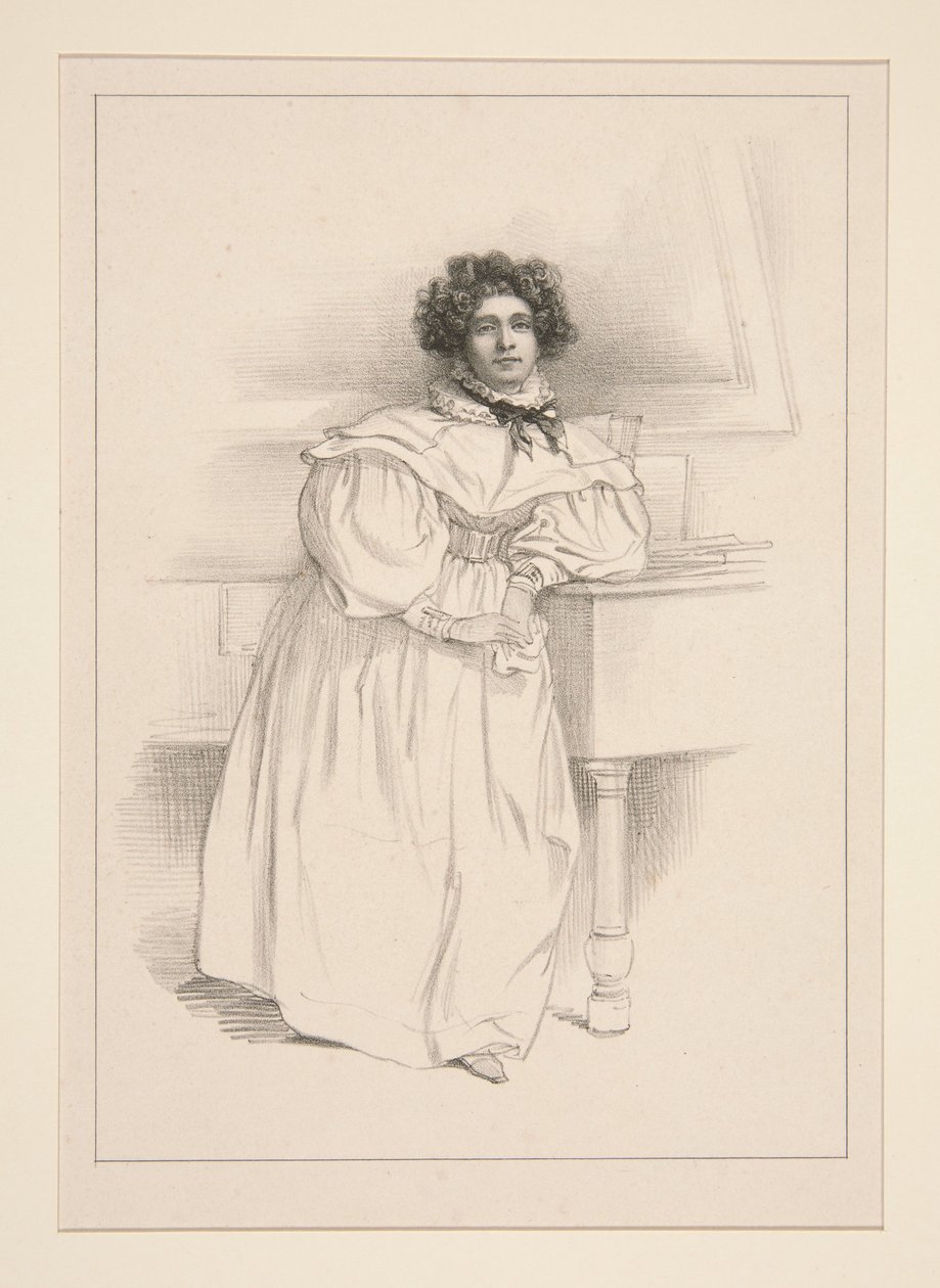 Mme. la duquesa de Abrantes de Paul Gavarni