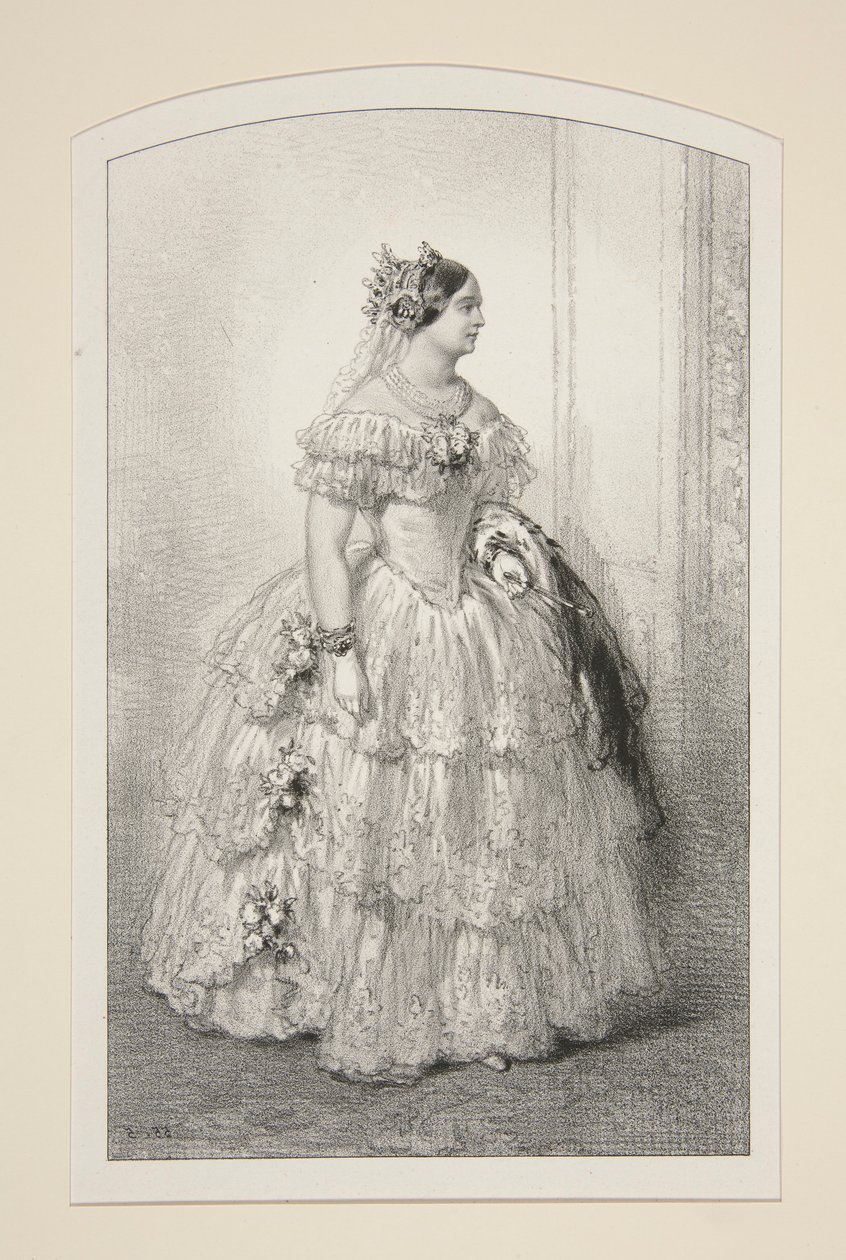 Sra. Princesa Mathilde de Paul Gavarni