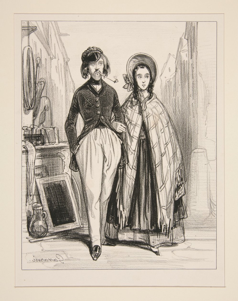 Monsieur y Madame Ernest... de Paul Gavarni