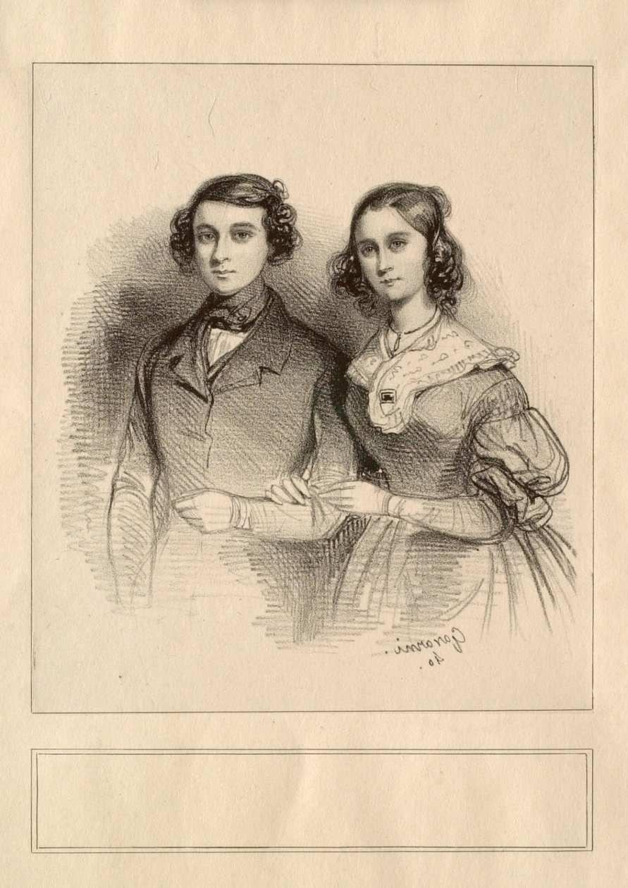 El señor y la señora Emily Taigny de Paul Gavarni