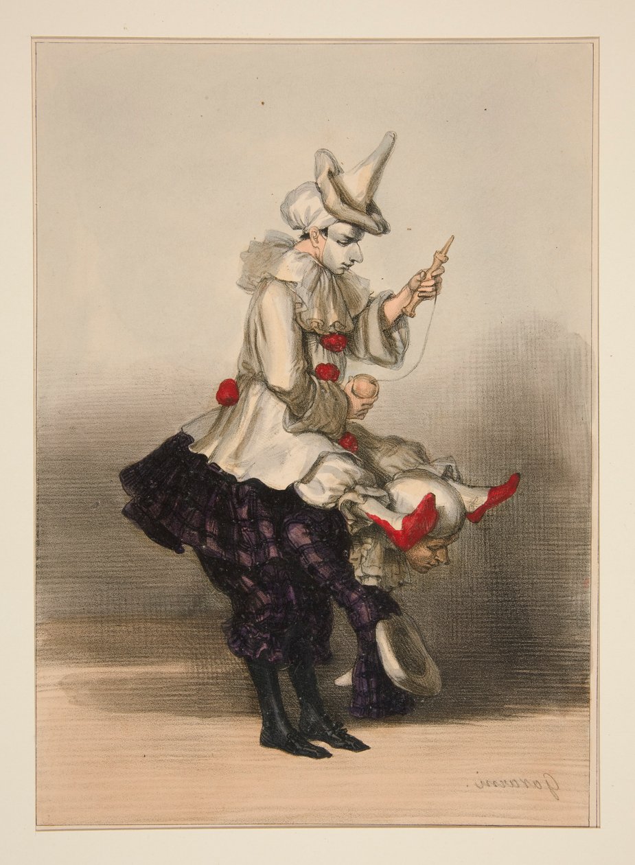 PAILLASSE Y PIERROT de Paul Gavarni