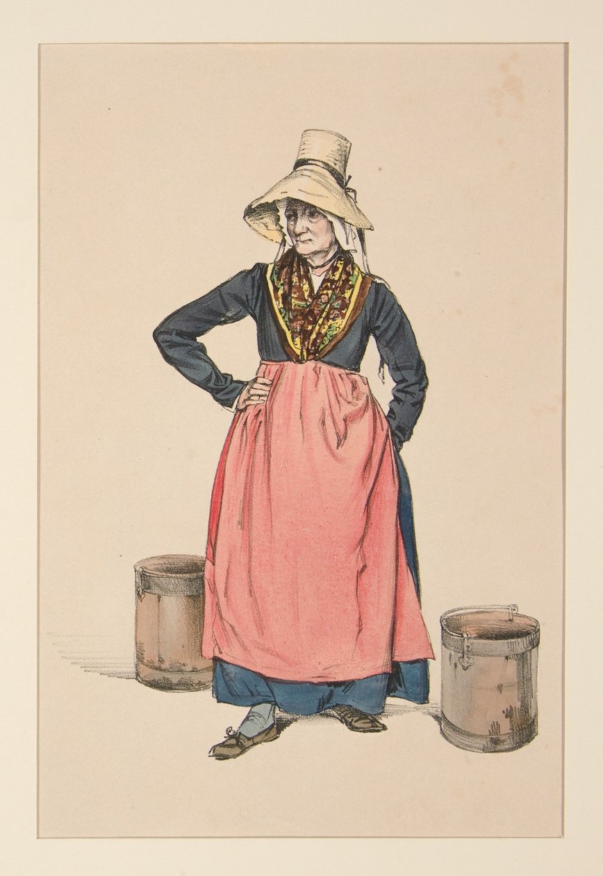 PORTAGUA. (Lavadora de Auvernia (sic). de Paul Gavarni