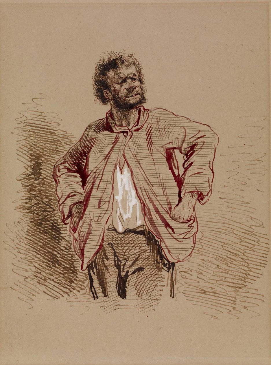 Campesino de Paul Gavarni