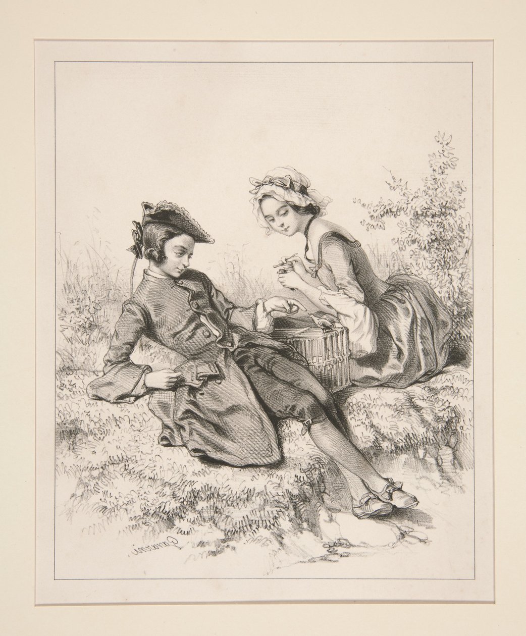Pequeños, pequeños de Paul Gavarni