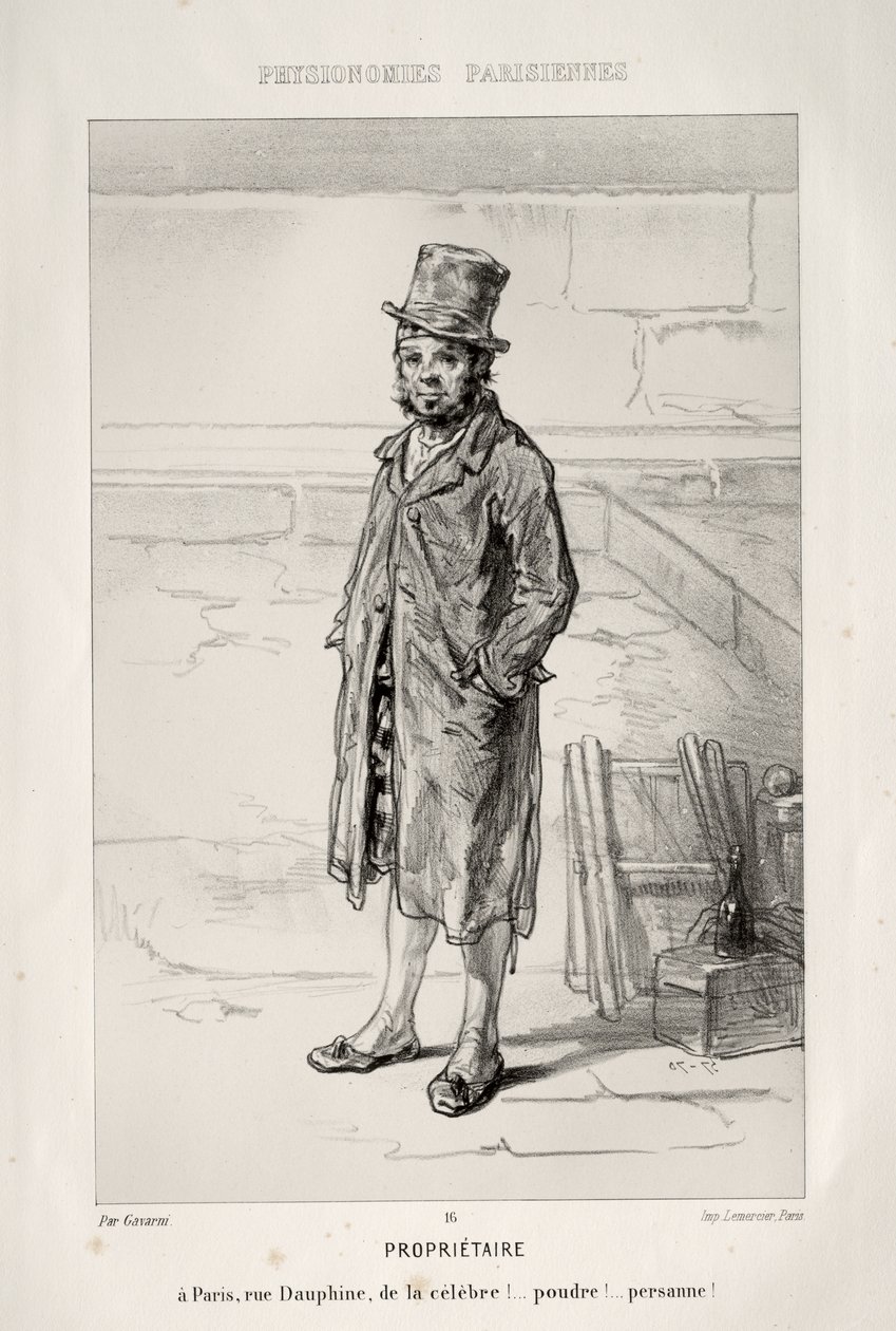 Propietario de Paul Gavarni